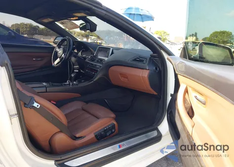 2014 BMW 640I из США, поврежденный, VIN WBALW7C56EDX58918